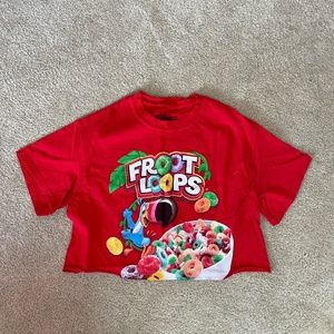 Froot Loops Crop Top